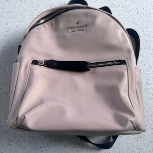 Kate Spade Blush and Black Backpack